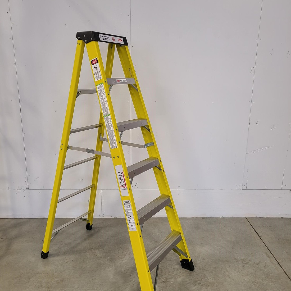 Yellow fibre doble stepladder - Best sellers : Echelle Canada